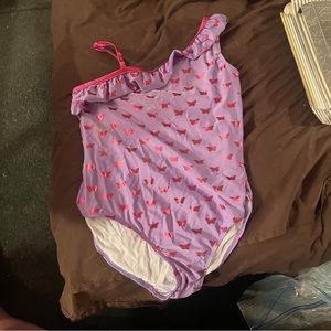 Extremely Me Purple butterfly swim suit